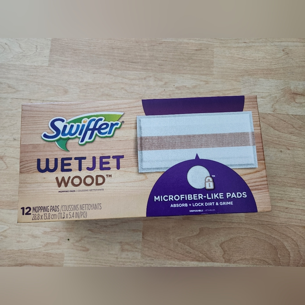 Swiffer Wet Jet Wood Brand New Microfiber like mopping pads.